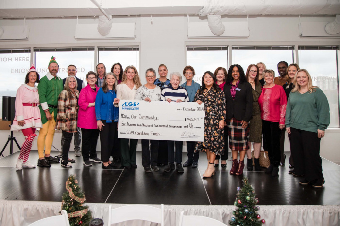 lge foundation check presentation